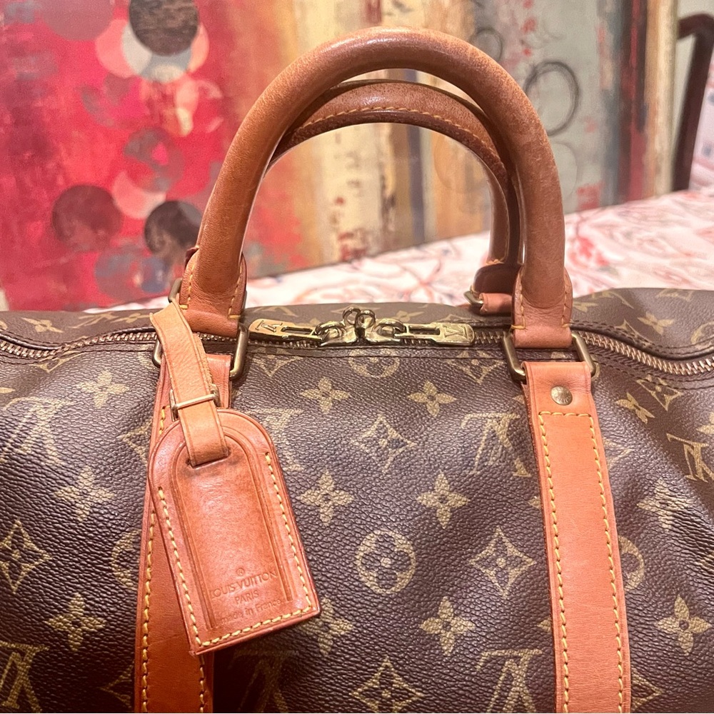 Louis Vuitton Keepal 50 Classic Monogram Duffel Bag - Picture 3 of 16